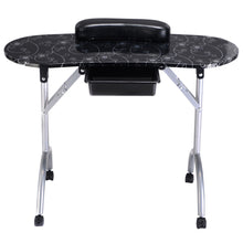 Load image into Gallery viewer, Portable Manicure Nail Table Station Desk Spa Beauty Salon Equipment