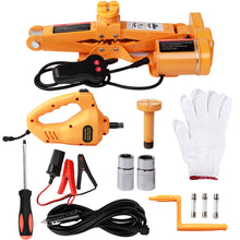 Load image into Gallery viewer, 3 Ton Aomatic Electric Scissor Lift With Electric Car Wrench Kit