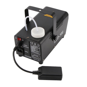 500W RGB LED Fog Machine Remote Control Lighting Disco DJ Party Stage Smoke Machine