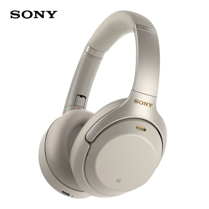 SONY WH-1000XM3 Wireless Bluetooth Headphones Over-Head Headset Intelligent Noise-Canceling NFC Function Touch Panel Handsfree Call