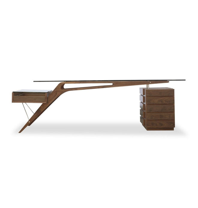 1949 Protractor Desk - Walnut